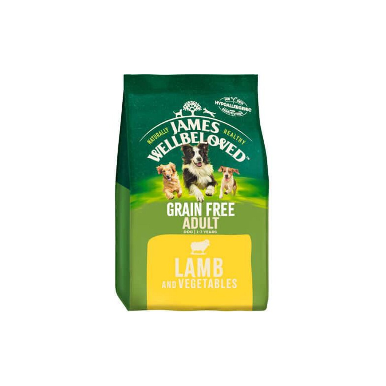James wellbeloved grain free lamb and vegetable sales