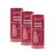 Drei rosa KatKare 'Urinary Topping'-Dosen als Katzennahrungsergänzung mit Katzenillustration und sichtbarem 'Urinary Topping'-Text.