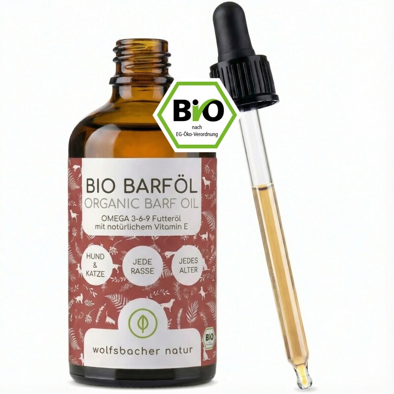 Wolfsbacher Natur Bio Barf Öl 100 ml