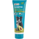 AniOne Wild Variety Hundeshampoo-Tube mit der Aufschrift 'SHAMPOO' Natural Oil; Avocadoöl, vegan; Bild eines Border Collies und einer Avocado.