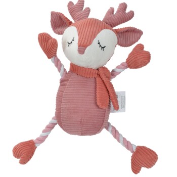 Deer toy with rope arms and legs