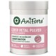 AniForte rosa Dose mit der Aufschrift 'Leber Vetal Pulver' (Liver Vetal Powder) und 'Unterstützt die natürliche Leberfunktion'.