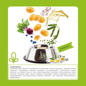 German Shephy Hundefutter Vegan Protein 10 kg