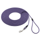 bio-leine bis 25kg Biothane Schleppleine violett 15 m