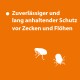 Zecken- & Floh-Halsband für Hunde S
