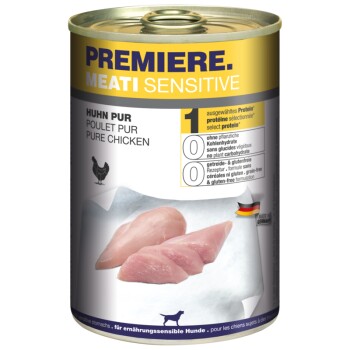 Meati Sensitive Pur poulet 6x400 g