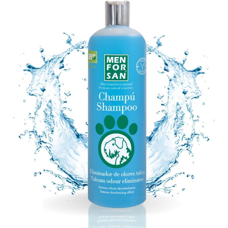 MENFORSAN Shampoo Hund Talkum-Puder Geruchsbeseitigung (1 L)