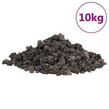Vulkangestein Schwarz 1-2 cm 10 kg
