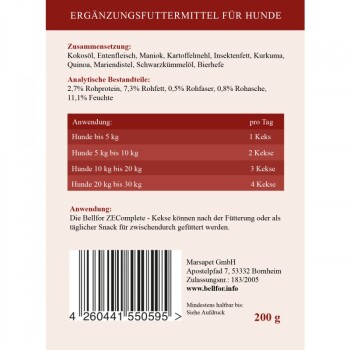ZEComplete Kekse für Hunde - 200g