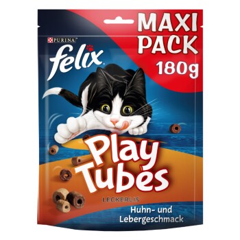 Play Tubes 5x180g Huhn- und Lebergeschmack
