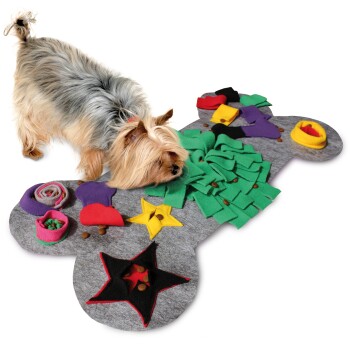 Kerbl Hundespielzeug Igel Spieltier für Hunde mit Stimme waschbar Welpenspielzeug 