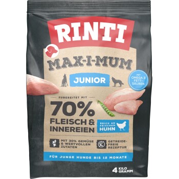 RINTI MAX-I-MUM Junior Huhn 4 kg
