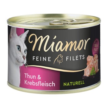 Feine Filets Naturell Thun & Krebsfleisch 12x156 g
