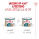 Royal Canin Katzenfutterdosen (11+ und 15+) mit niederländischer Überschrift 'ERNÄHRUNG NACH MASS' und Kennzeichnungen 'AB 11 JAHREN' und 'AB 15 JAHREN'.