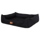 ® Orthopädisches Hundebett Maddox Soft Editon Hundesofa schwarz 1,2 m, 25 cm, 85 cm