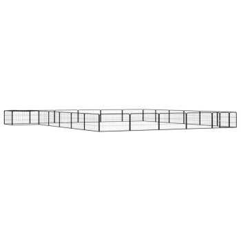 Hunde Laufstall / Freilaufgehege mit Unterstand 6 m, 6 m, 50 cm