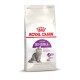 Sac de nourriture pour chat Royal Canin Regular Sensible avec un chat gris sur le devant, avec un texte mettant en avant "Digestion Optimale" et "Meilleure Appétence."