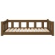 Hundebett Massivholz Kiefer braun/ beige 75,5 cm, 28 cm, 1,055 m