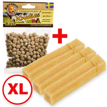 Yaky Kaukäse XL 3er Set +Snack