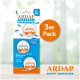 ARDAP Ameisen-Köderdosen, 3er-Pack Ameisenköderfallen, mit Text über die Wirksamkeit gegen alle Ameisenarten und geeignet für den Innen- und Außenbereich.