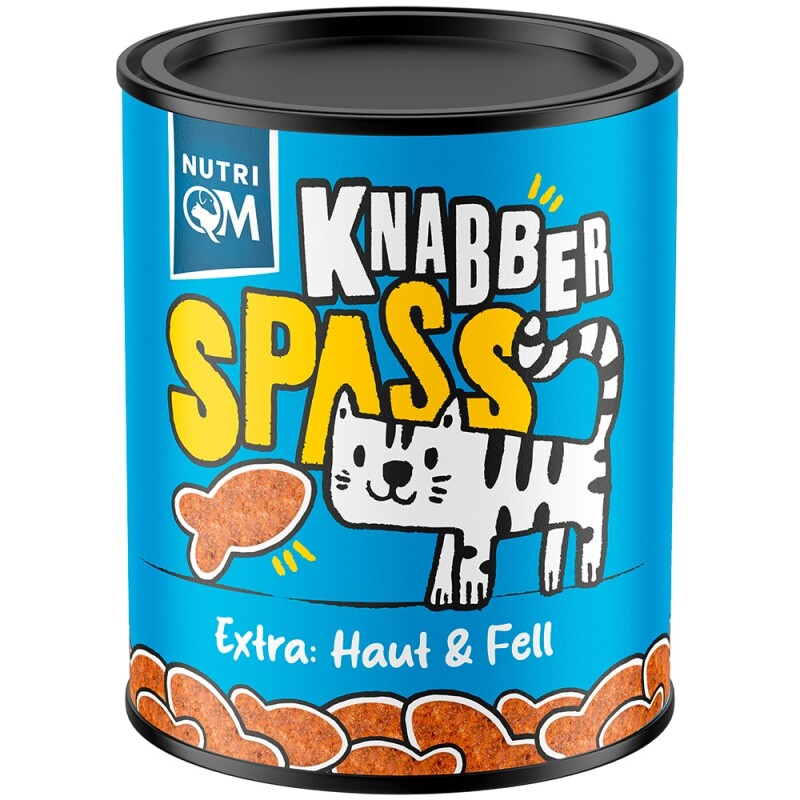 NutriQM Knabberspaß Haut & Fell 5x50g
