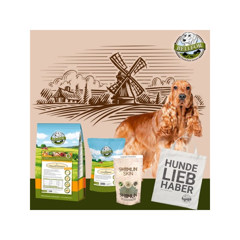 Bellfor Cocker Spaniel Futter Set