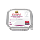 Pâté Medica Veterinary Diet Harnsteindiät pour chiens, 100g, étiqueté comme un aliment complet diététique pour la gestion des calculs urinaires.
