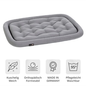 Pointer Hundekissen hellgrau L