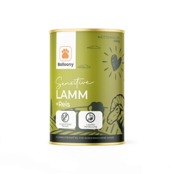 German Shephy Nassfutter Sensitive Lamm 4,8 kg