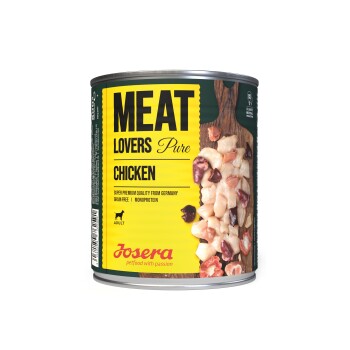 Nassfutter Hund, Adult, Meat Lovers, Huhn pur 6x800 g