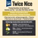 Nutri QM Twice Nice Premium-Nassfutter für Haustiere mit Truthahn, Huhn, Kartoffel, Birne, glutenfrei, ohne Zusatzstoffe, Soja oder Getreide.