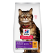 Hill's Science Plan Futtersack mit getigerter Katze; "Sensitive Stomach & Skin" Adult-Formel, "with chicken".