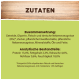Zutatenliste für Haustierfutter, die Zusammensetzung und analytische Bestandteile detailliert, einschließlich Protein-, Fett- und Feuchtigkeitsgehalt.