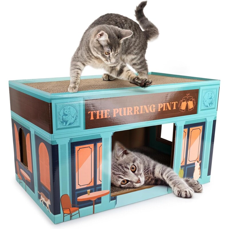 All for paws Kratzpappe - Vintage The Purring Pint Scratcher