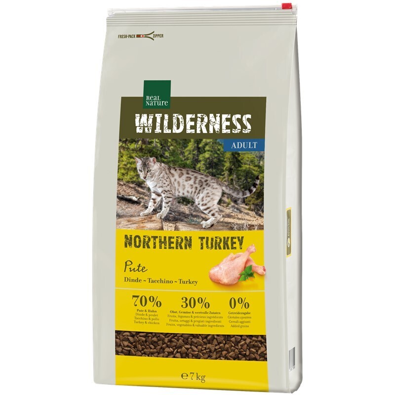 REAL NATURE WILDERNESS Northern Turkey Adult 7 kg