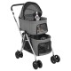 Hundewagen 83x48x97cm (L x B x H) grau