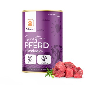 Nassfutter Sensitive Pferd 1,2 kg