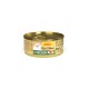 JosiCat Finest Mousse mit Huhn Katzenfutterdose, 85g, getreidefreie Rezeptur, ohne Zuckerzusatz, Serviervorschlag gezeigt.
