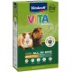 Vitakraft VITA Special Meerschweinchenfutterverpackung mit zwei Meerschweinchen auf der Vorderseite, beschriftet mit '100% ALL IN ONE' und 'ADULT >6 MONATE.'