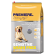 Bag of PREMIERE dog food – Sensitive Grain Free Adult, Rich in Chicken & Potato, 'I love my dog' slogan, 12 kg.