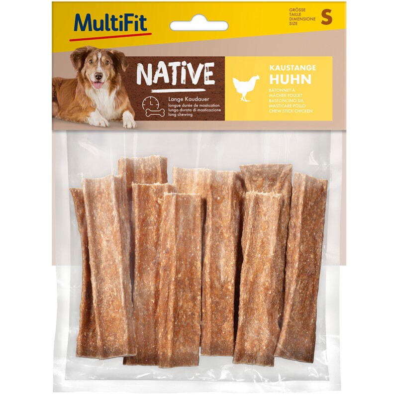 MultiFit Native kauwsticks kip S, 150 g