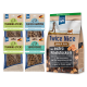 Bild von verschiedenen Haustierleckereien von NutriQM, einschließlich "Training Sticks," "Fleisch Happen," "Superfoods" und "Twice Nice" mit Lamm und Hähnchen.