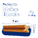 Hundesnack für kleine Hunde, 9 cm lang und 1,5 cm breit, mit dem Text "Perfekt für kleine Hunde" auf einem blauen Hintergrund.