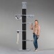 Kratzbaum Maine Coon Tower grau/ schwarz