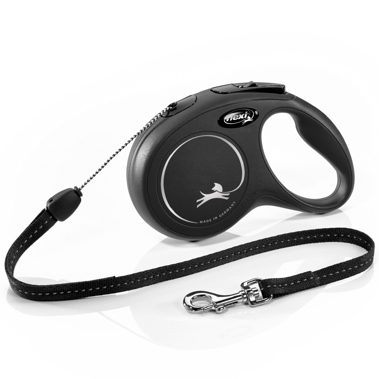 Flexi Hundeleine New Classic S schwarz, Seil - Image 10
