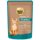 Select Gold Senior Acceptance Katzenfutterbeutel für Katzen ab 7 Jahren, Huhn mit Leber- und Lachs-Pâté, getreidefrei, ohne Zuckerzusatz oder Soja.