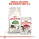 Opakowanie Royal Canin dla suchej karmy dla kotów "Active Life Outdoor" i mokrej karmy "Instinctive", z polskim tekstem: "DODAJ SASZETKĘ DO KARMY SUCHEJ."
