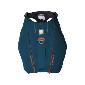 Heron Hundegeschirr Blau XL 58-76cm - Geflochtenes Weide-Material