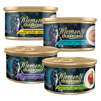 Diamons Nassfutter Katze Adult, Mixpaket 24x85 g