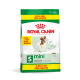 Royal Canin Mini Adult Hundefutterbeutel, 9 kg insgesamt, mit einem kleinen Hund auf der Vorderseite, mit Text, der "8 KG + 1 KG GRATIS" hervorhebt.